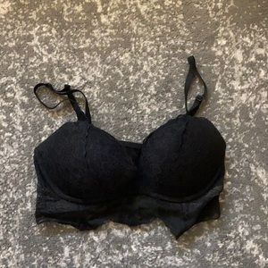 PINK black bra/bralette